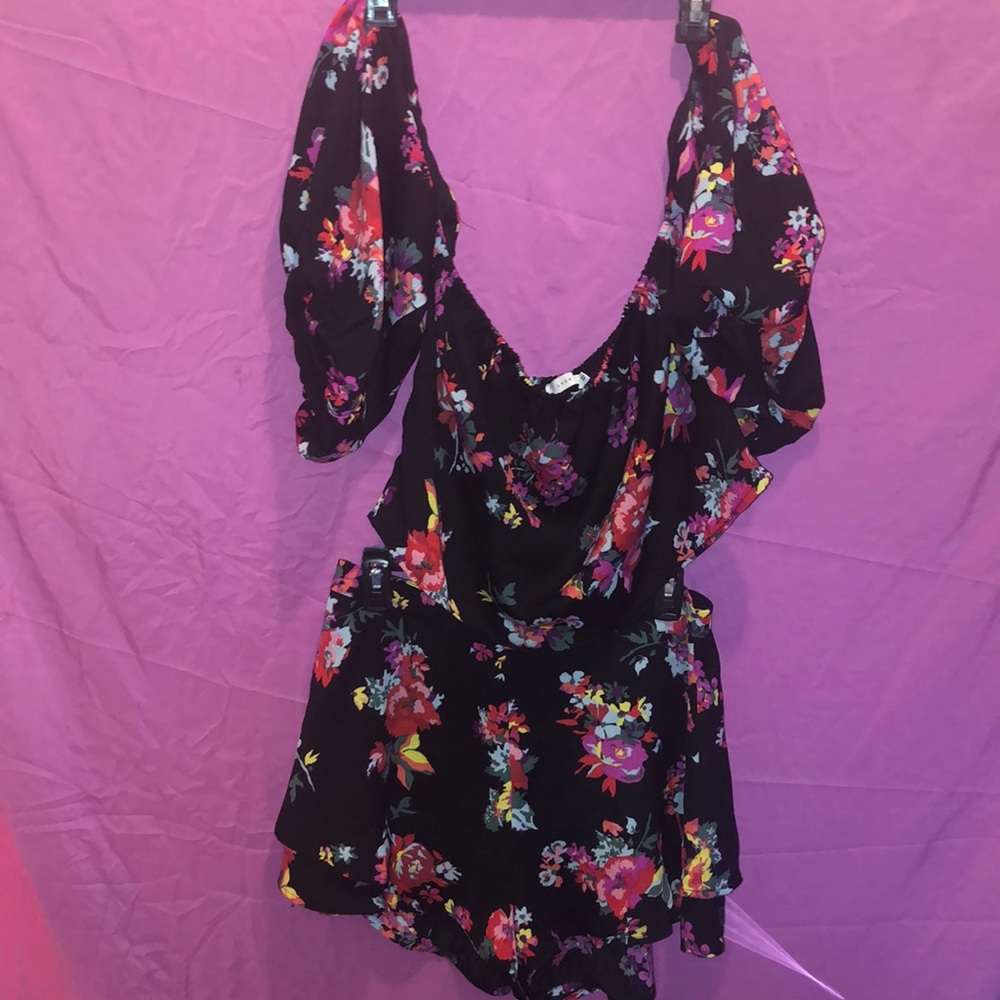 Flower Pattern 2 piece short fit